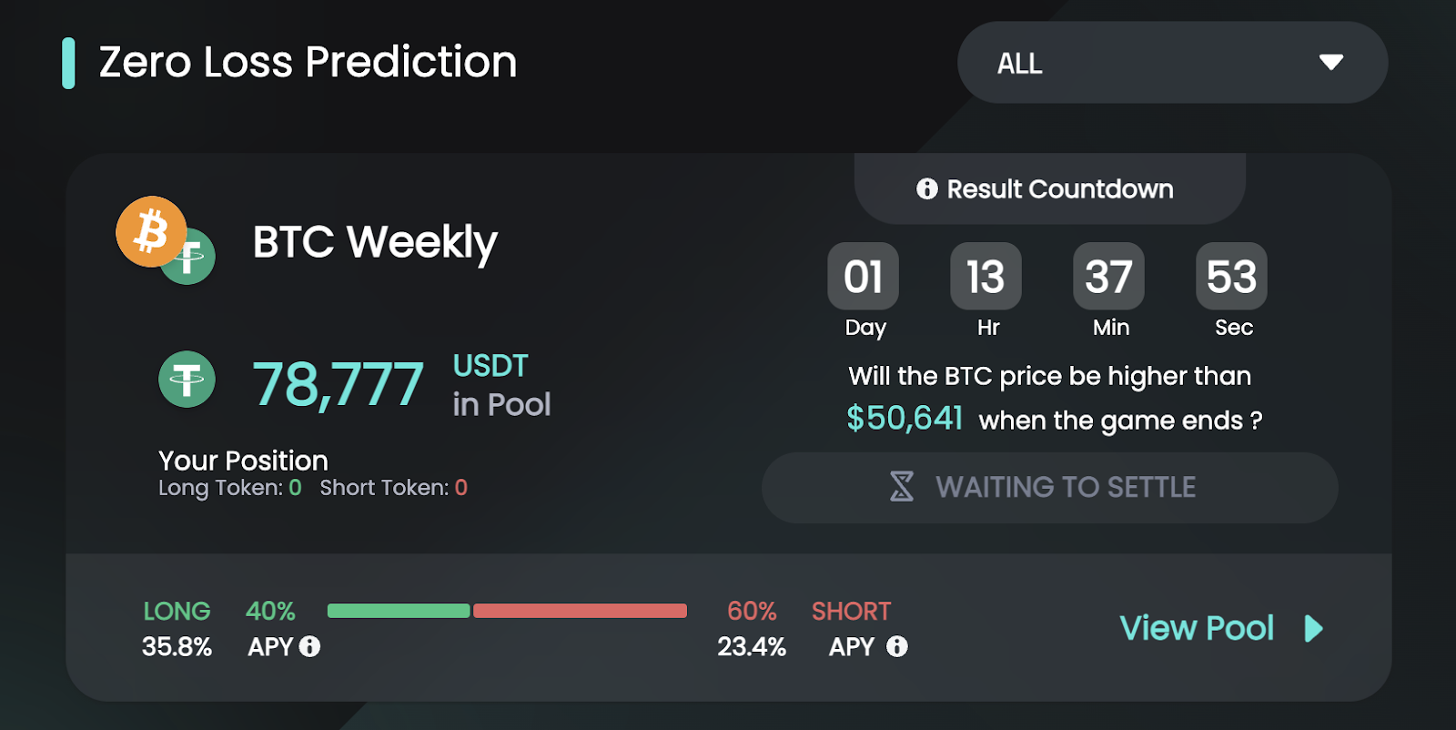 EntropyFi uses Chainlink Automation to trigger its prediction games